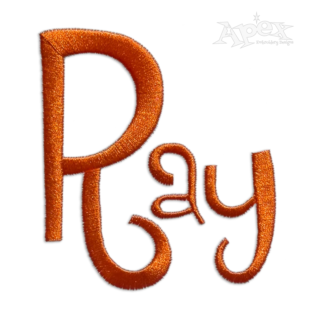 Epic Machine Embroidery Fonts by Apex