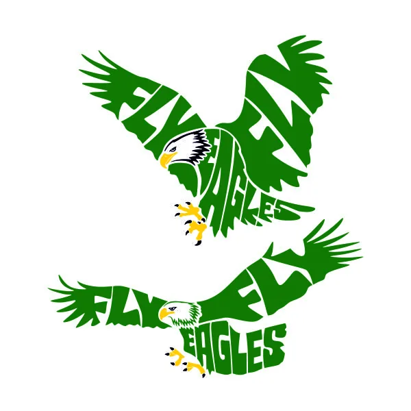 Fly Eagle SVG Cuttable Design