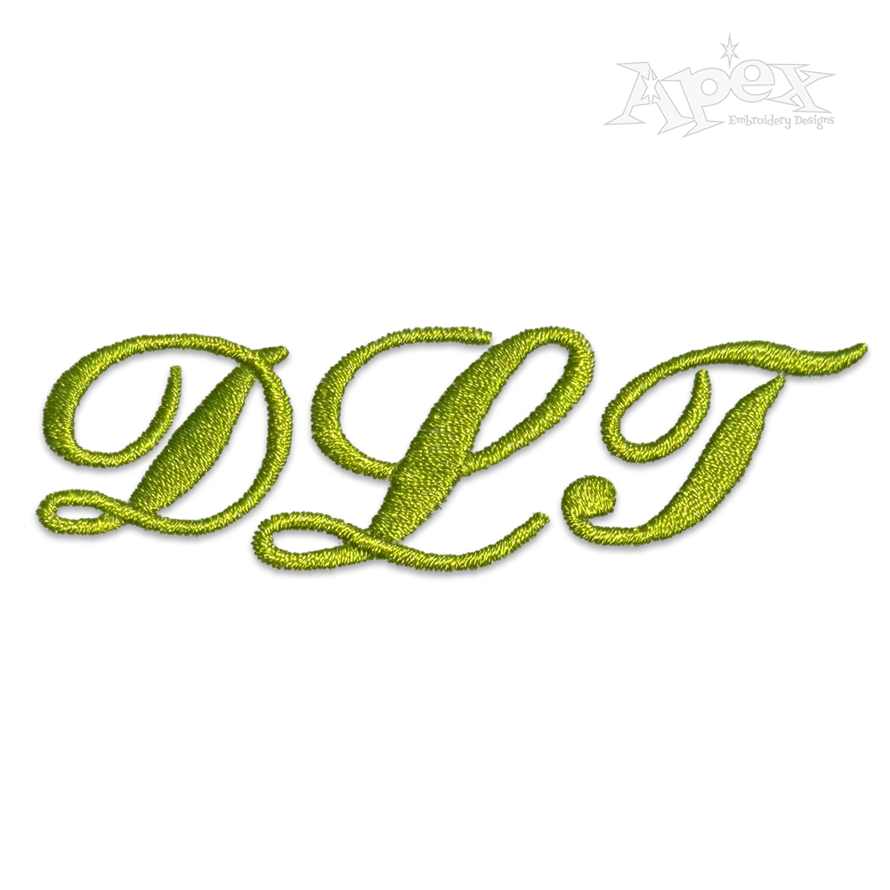 Ford Car Embroidery Font 