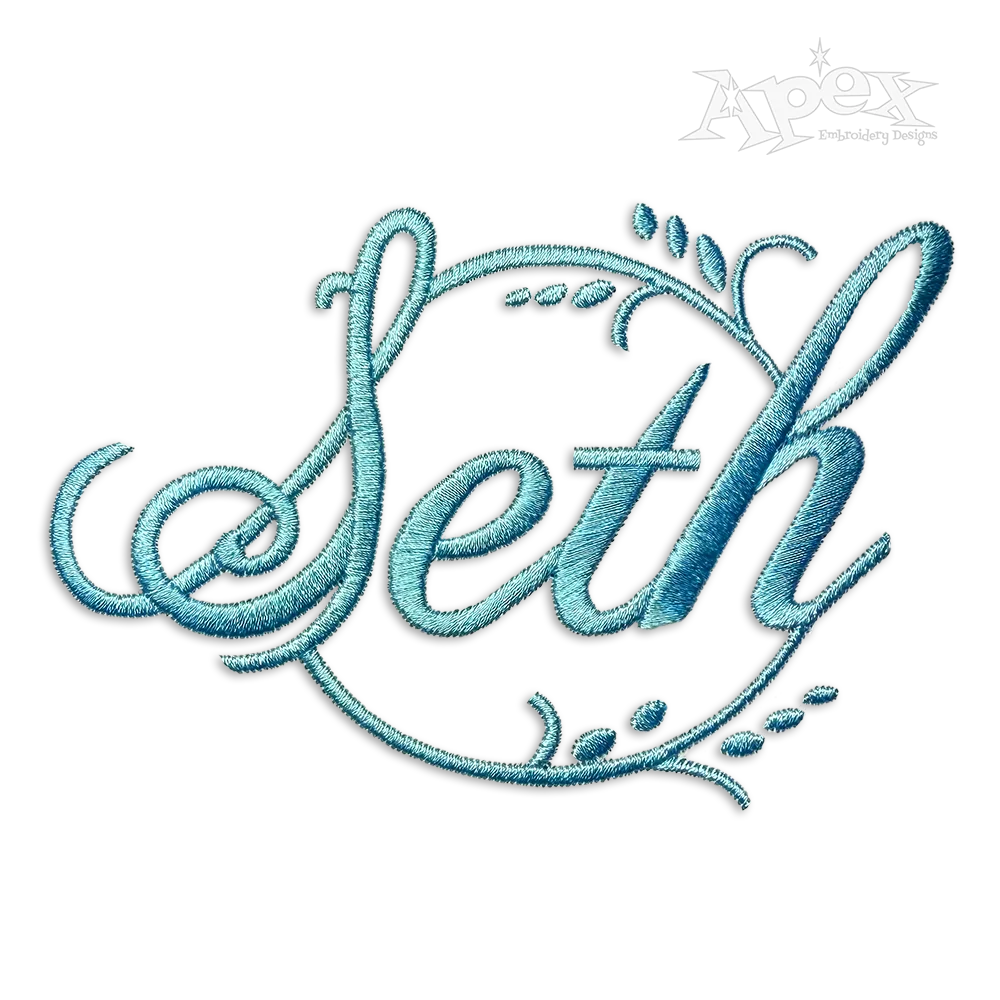 Frame Font Machine Embroidery Fonts by Apex Designs