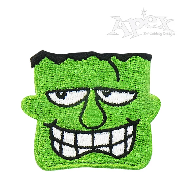 Frankenstein Halloween Embroidery Designs Fill & Applique