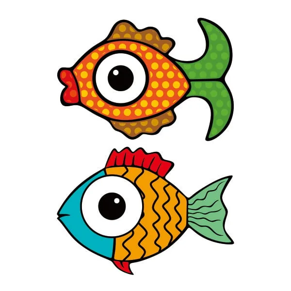 Goldfish Gold Fish SVG Cuttable Design