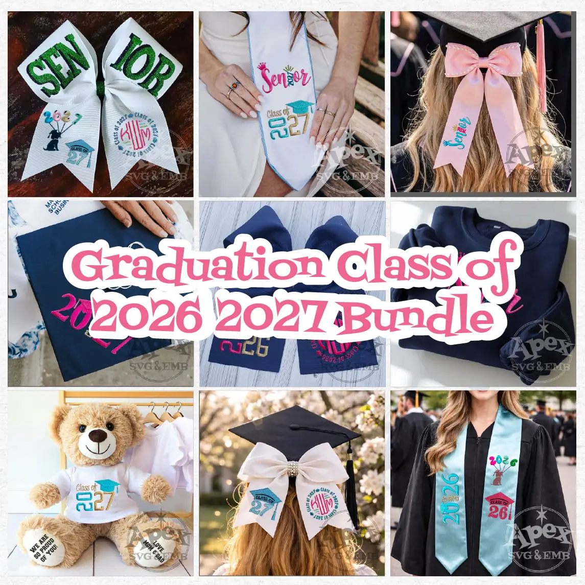 Graduation Class of 2026 2027 Bundle