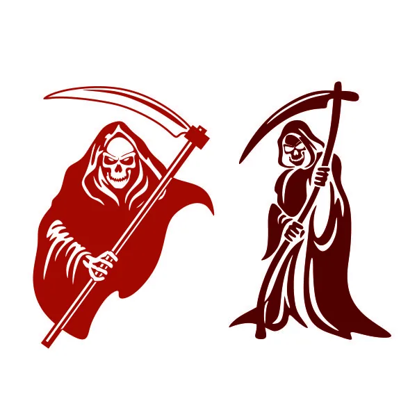 Grim Reaper SVG Cuttable Design