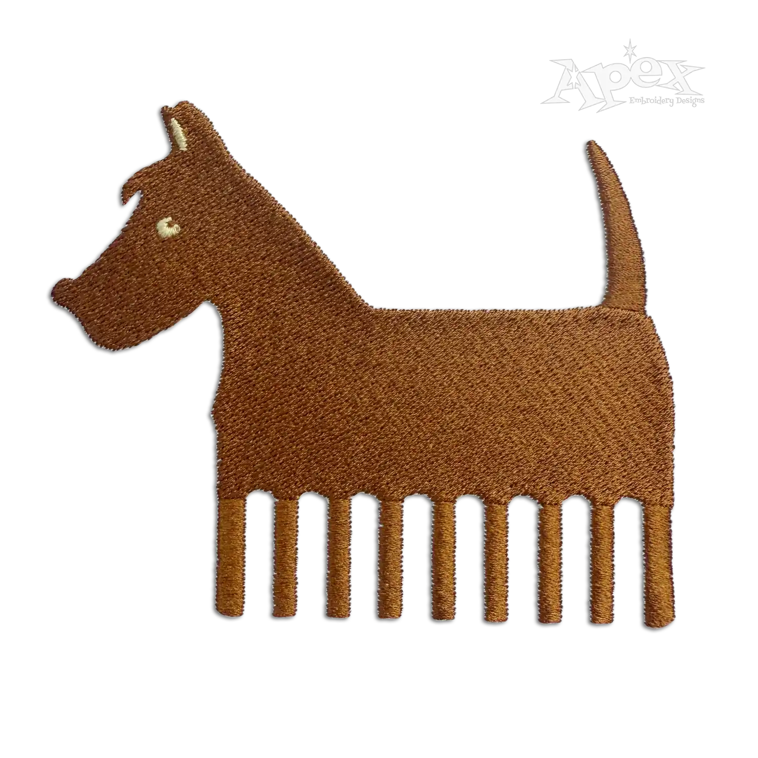 Dog Salon Machine Embroidery Design by Apex Digitizing