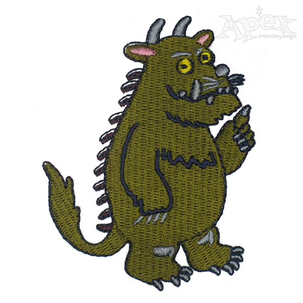 Gruffalo Embroidery Design