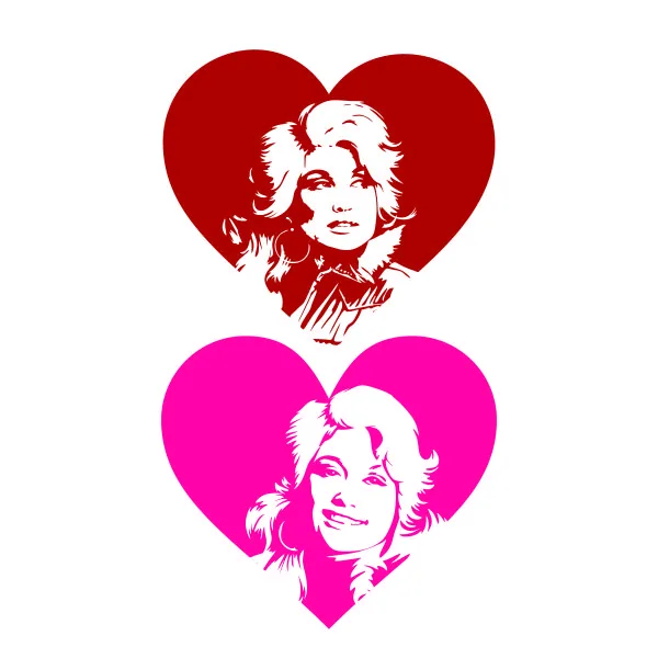 Heart Dolly SVG Cuttable Design