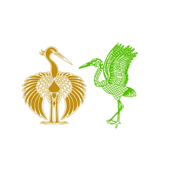 Heron Bird SVG Cuttable Design
