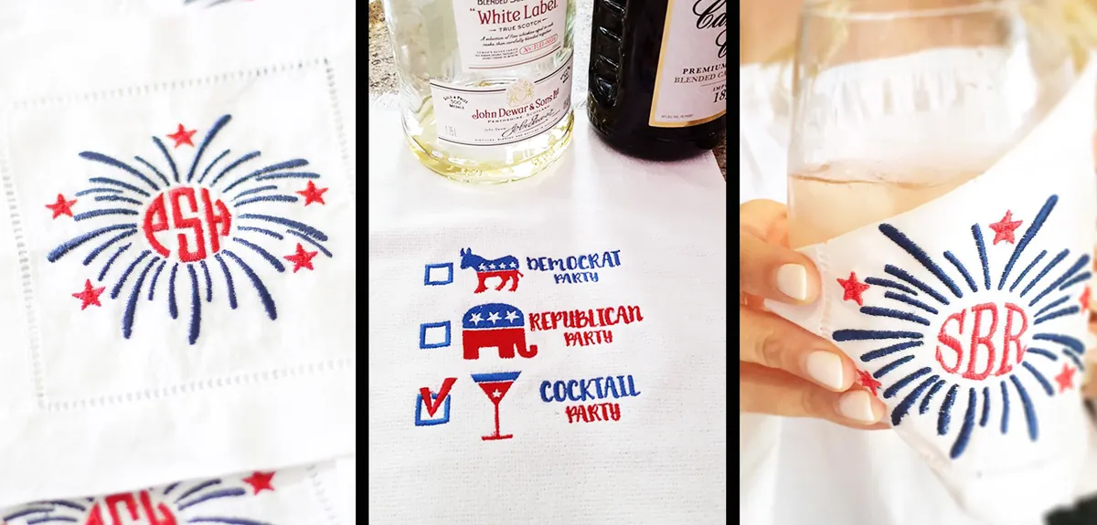 July 4th Embroidery Projects