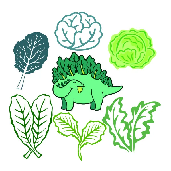Kale Pack SVG Cuttable Design