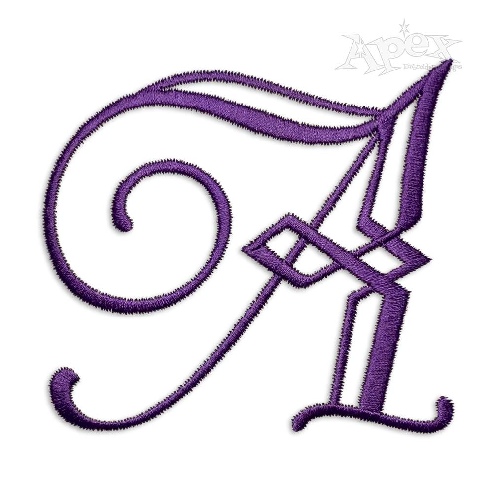 Kayla Script Machine Embroidery Font by Apex