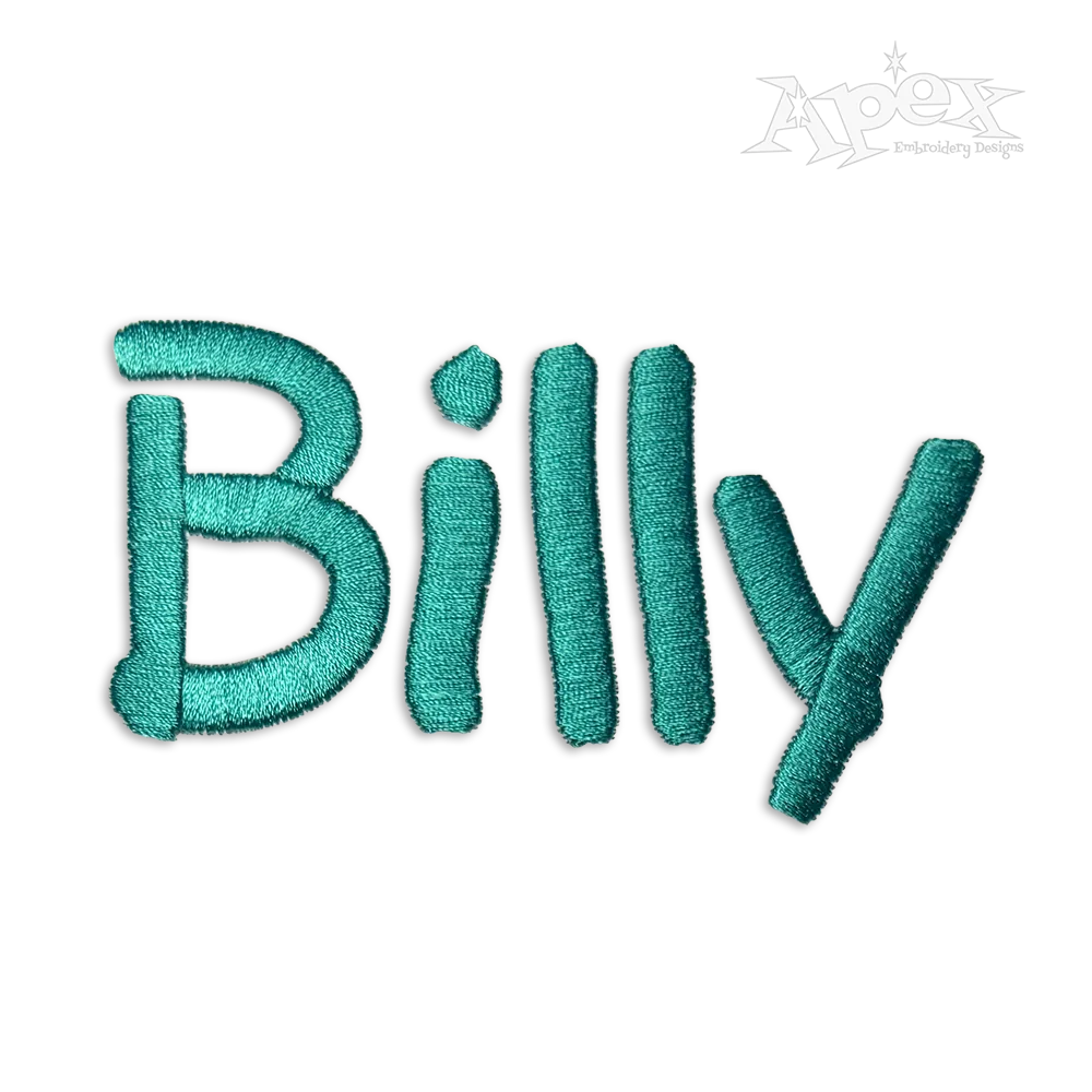 Kids Machine Embroidery Font Alphabet Letters - Apex Designs