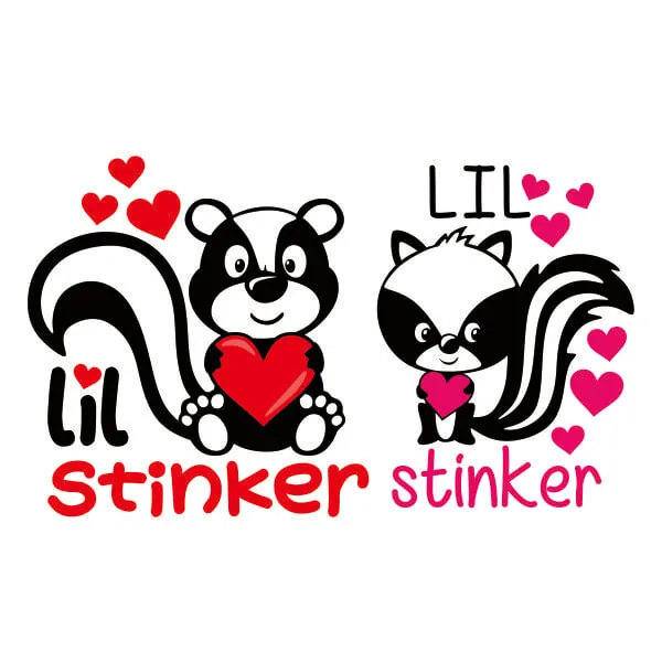 Lil Stinker Skunk SVG Cuttable Design