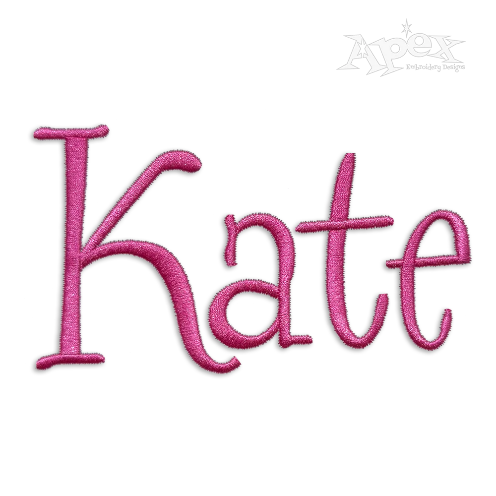 Magic Machine Embroidery Font by Apex