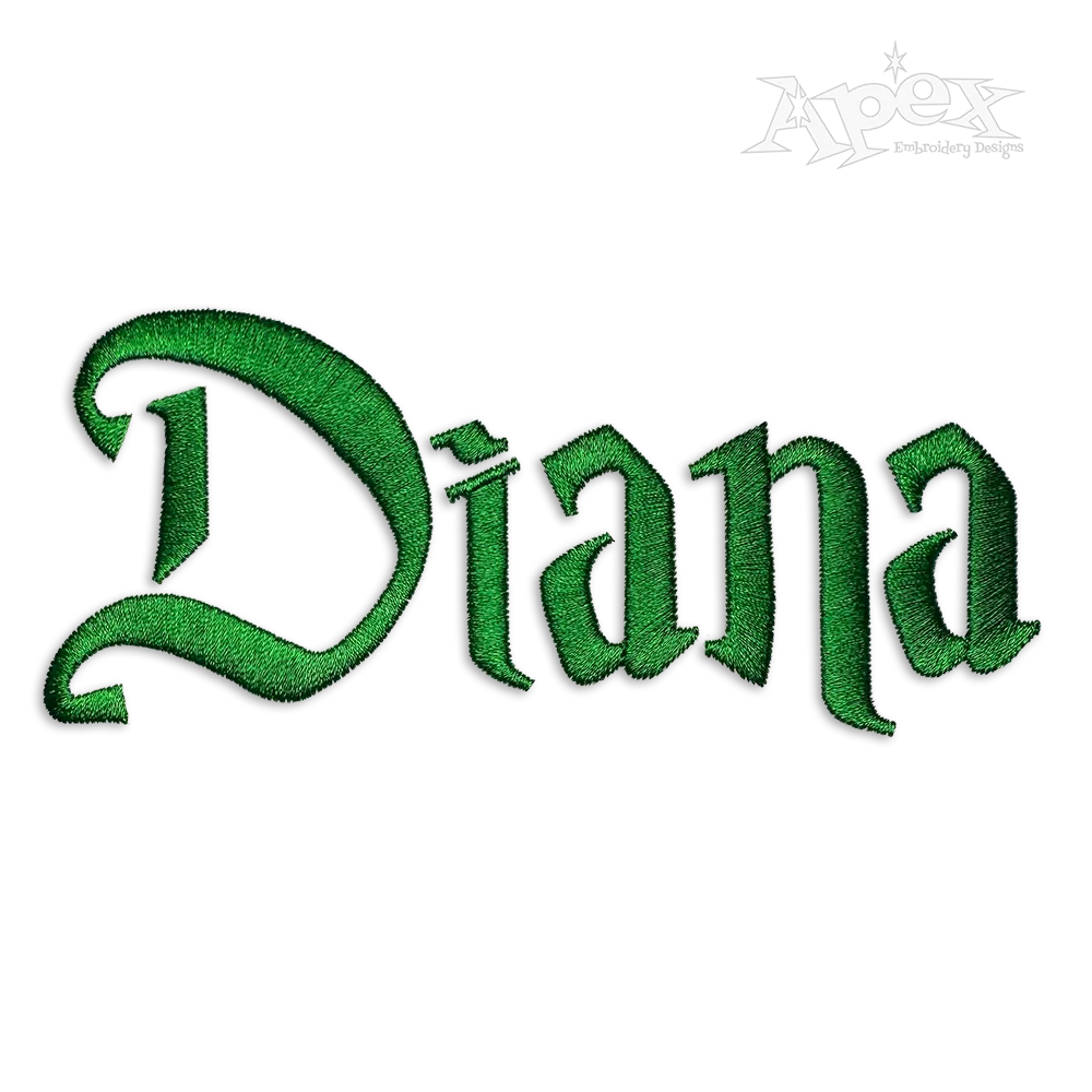 Magic School Machine Embroidery Font By Apex Designs
