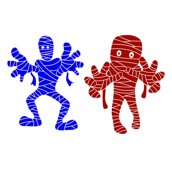 Mummy SVG Cuttable Design