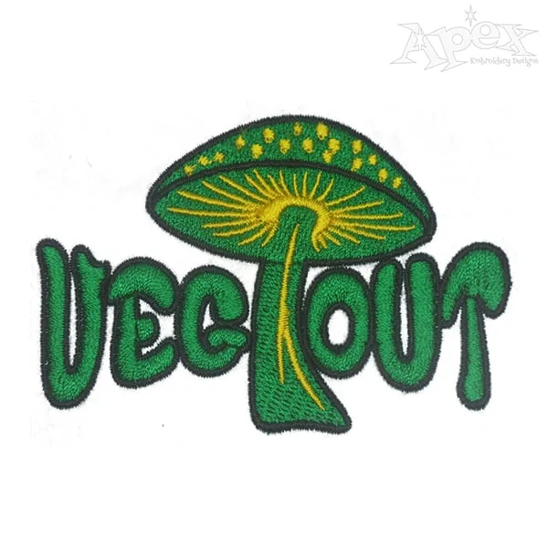 Mushroom Embroidery Designs