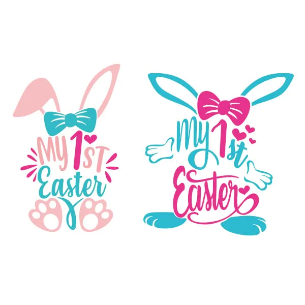 My First Easter Bunny SVG Cuttable Design