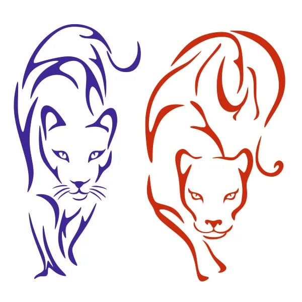 Panther SVG Cuttable Design
