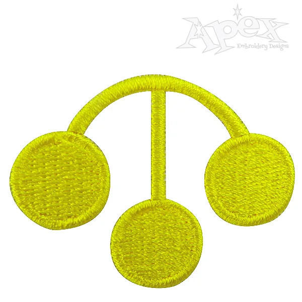 Pawn Shop Symbol Embroidery Design