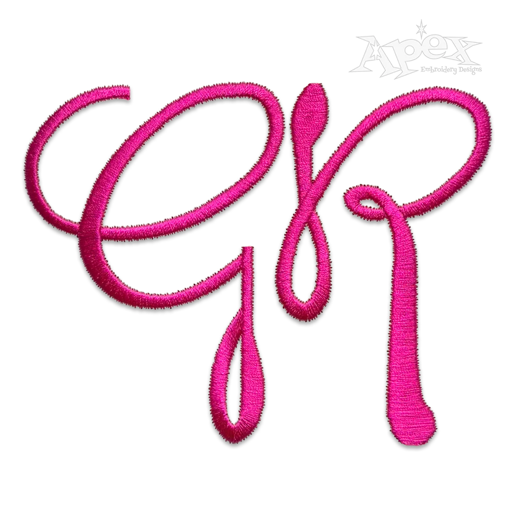 Embroidery Font Embroidery Apex Designs