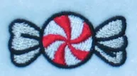 Peppermint Candy embroidery design