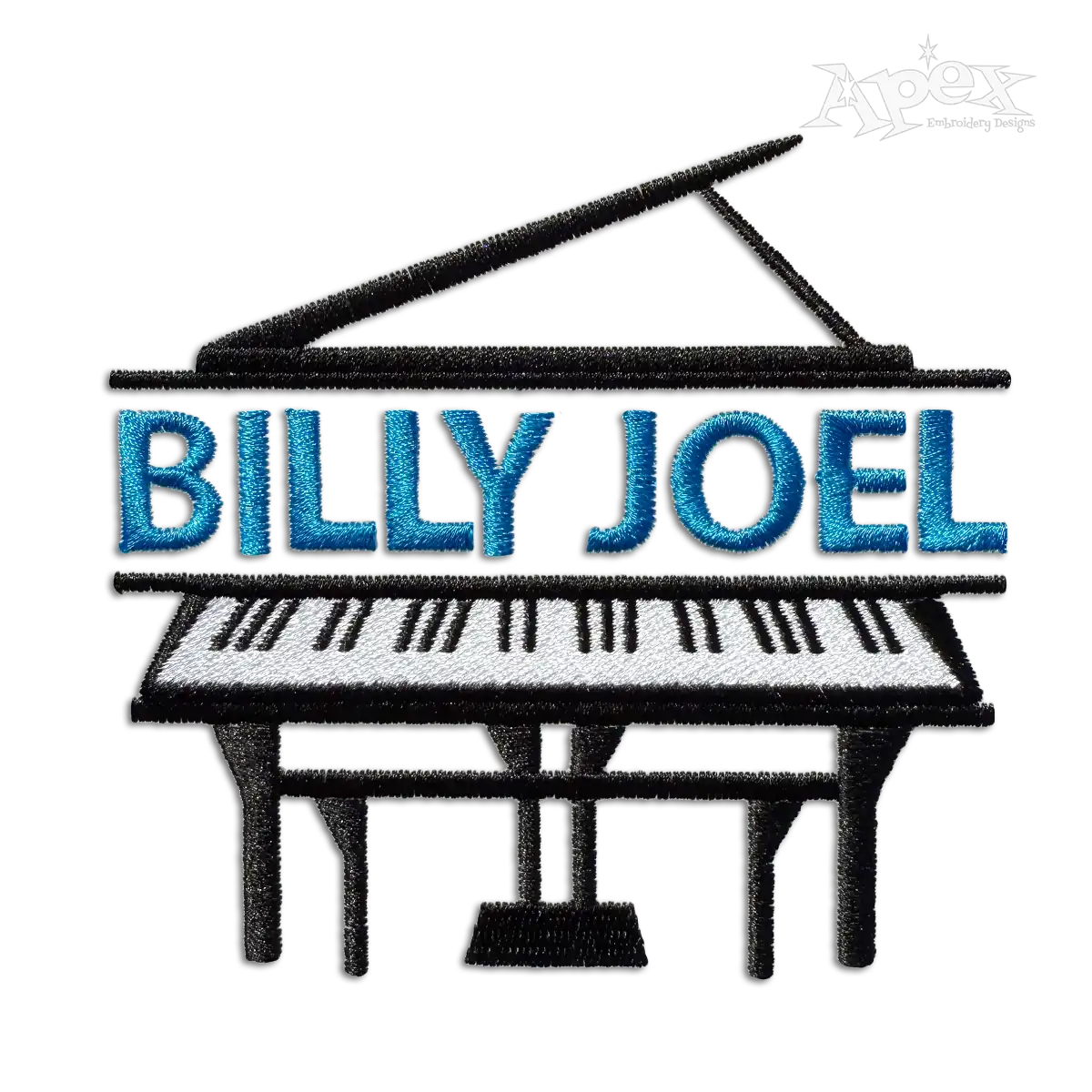 Piano Split Monogram Machine Embroidery Frame Designs by Apex