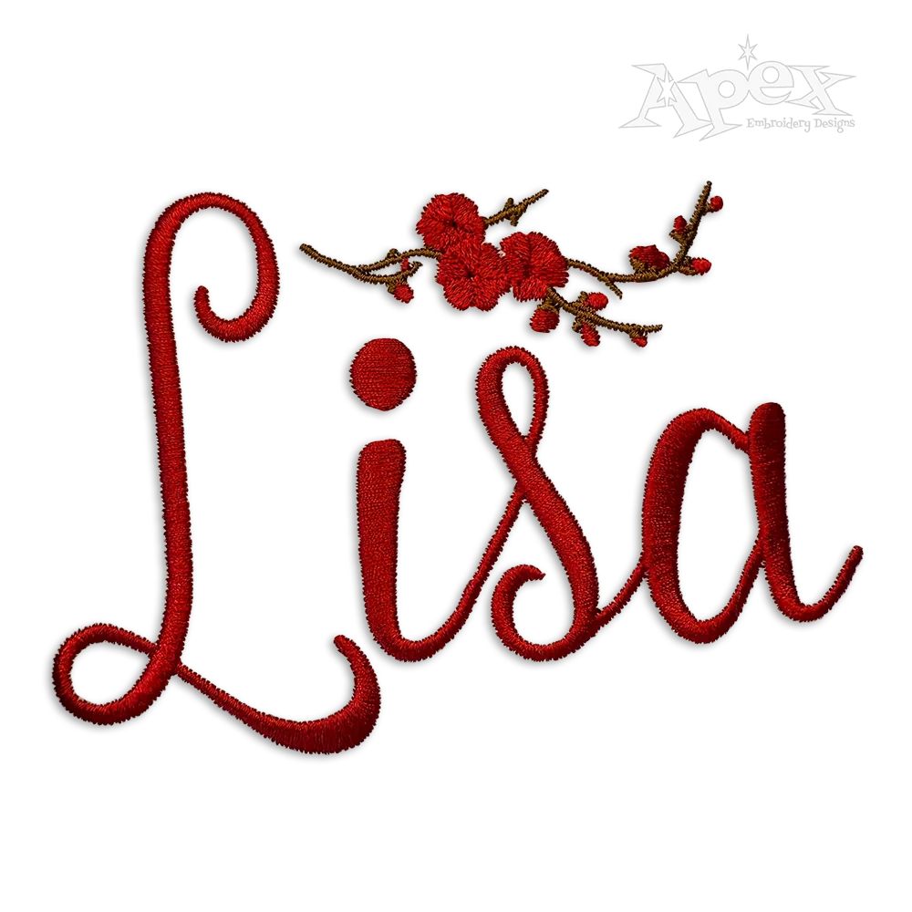 Japanese Plum Blossom Machine Embroidery Design by Apex