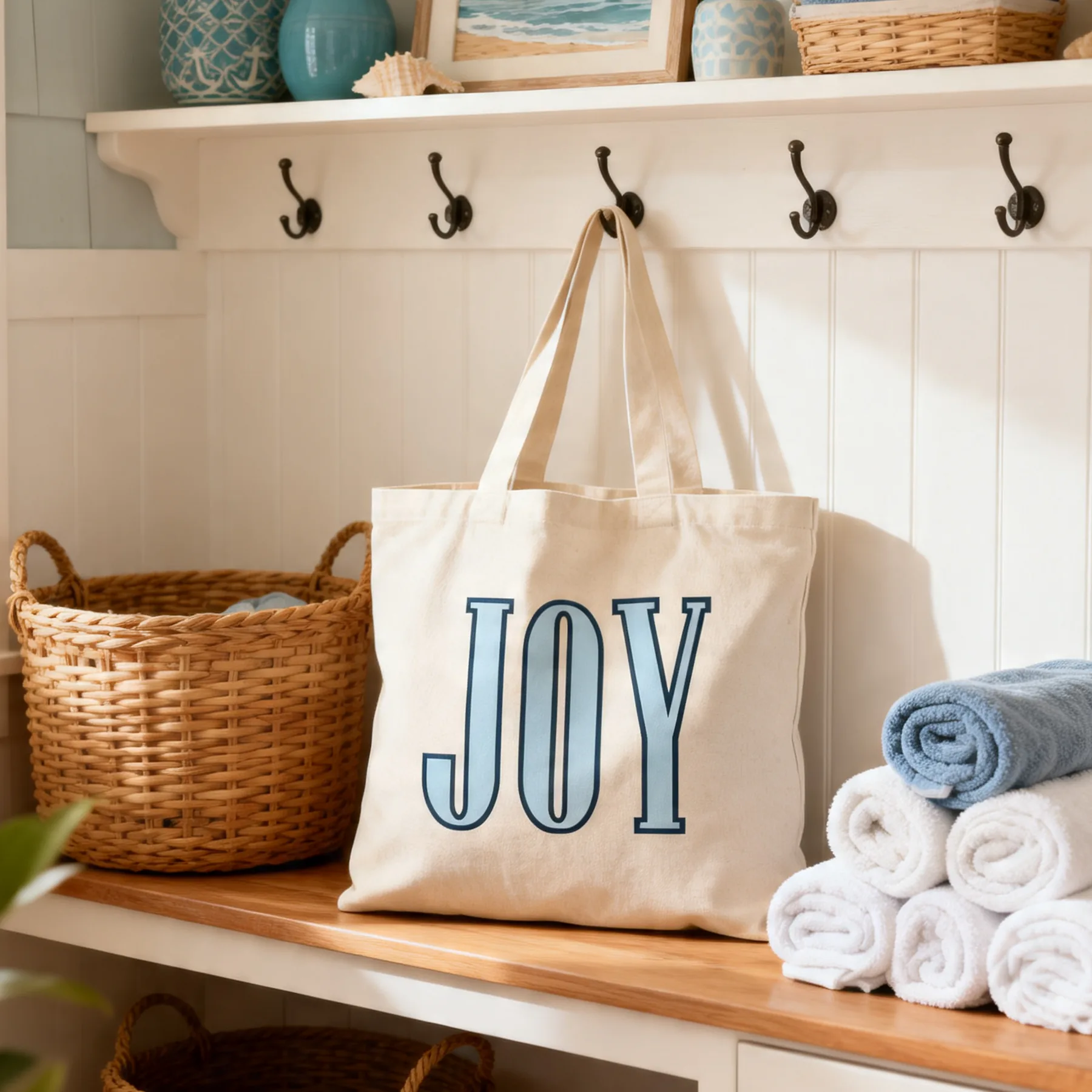 Pottery Barn Open Letters Monogram | TTF OTF Bag