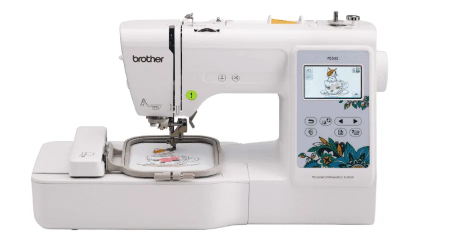 Professional embroidery machine