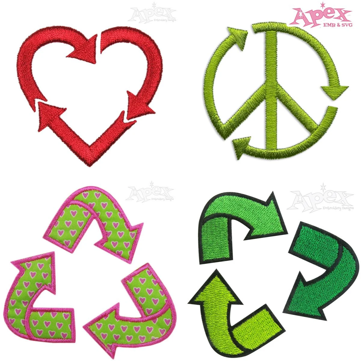 Recycle Embroidery Designs Bundle thumbnail
