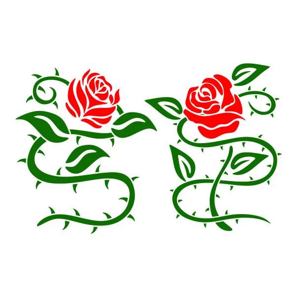 Rose SVG Cuttable Design