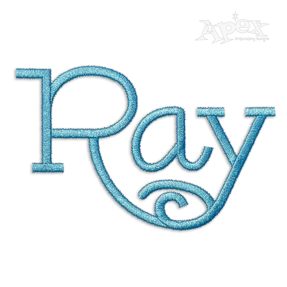 Savannah Machine Embroidery Font by Apex