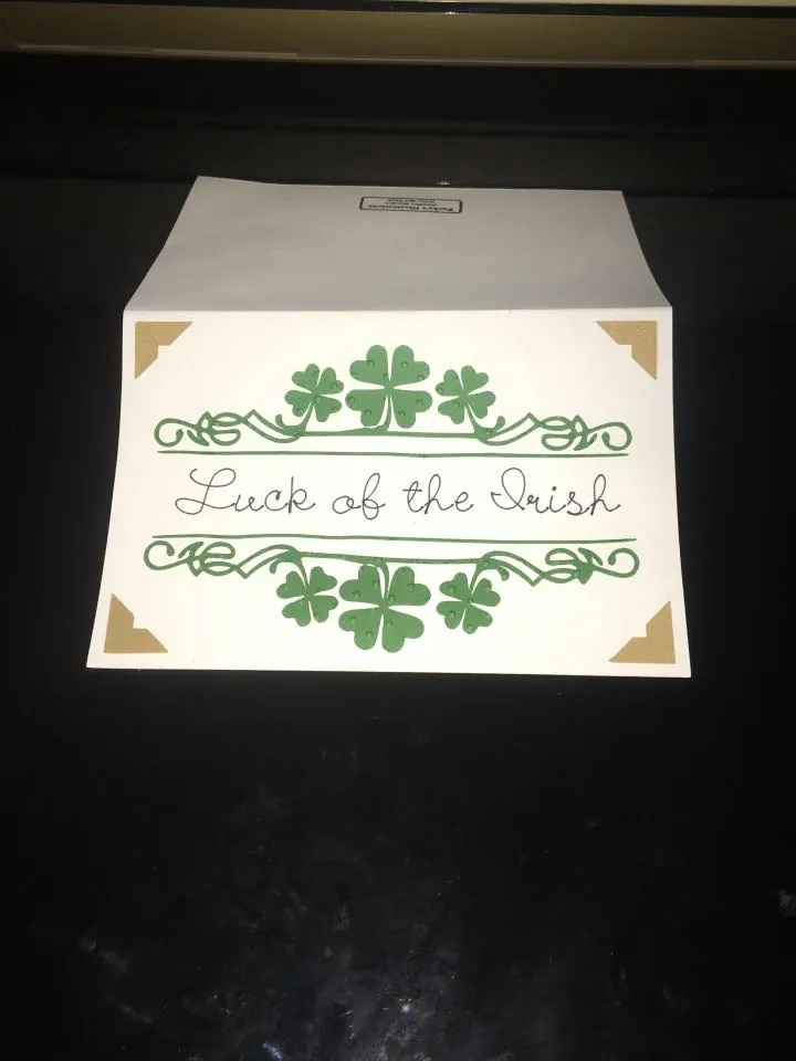 Shamrock Clover Kaleidoscope SVG