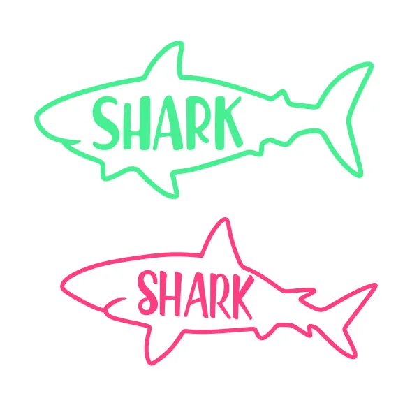 Shark SVG Cuttable Design