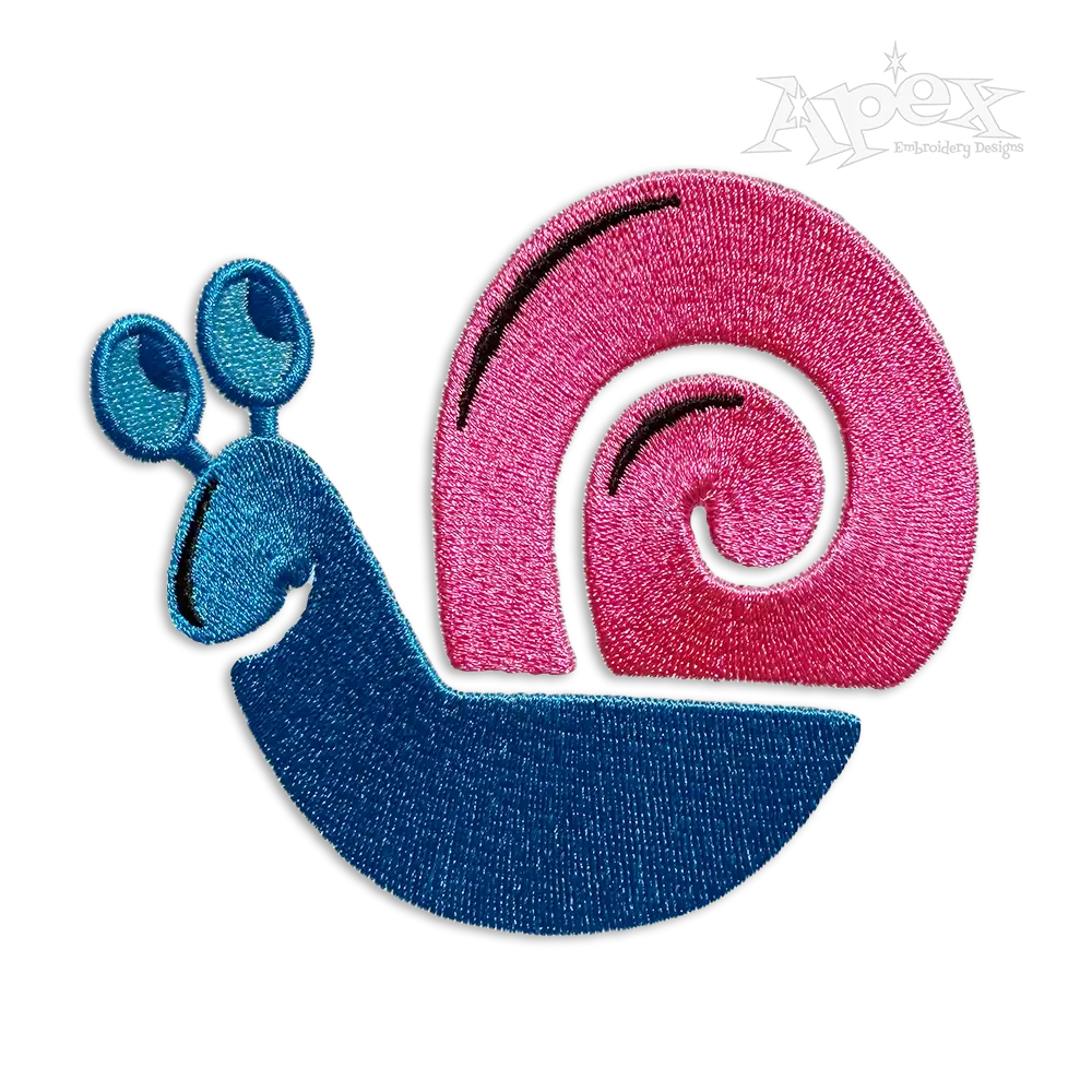 Snail Pack Embroidery Designs