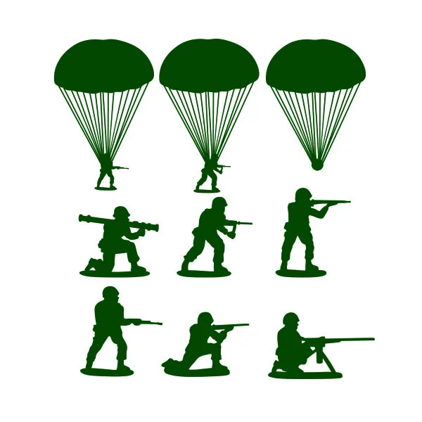 Soldier Silhouette SVG Cuttable Design