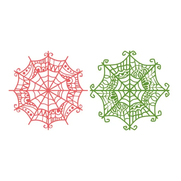 Spider Web SVG Cuttable Design