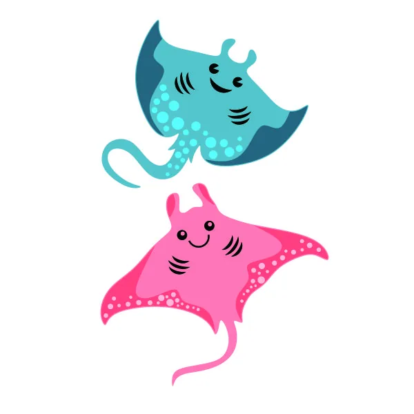 Stingray SVG Cuttable Design