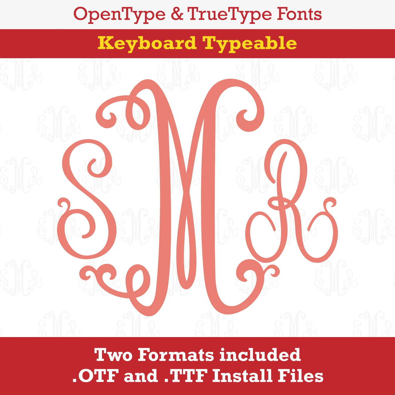 Suzanne Curlz Monogram TrueType Font