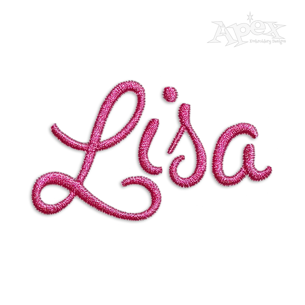 Sweet Judy Embroidery Font Machine Design