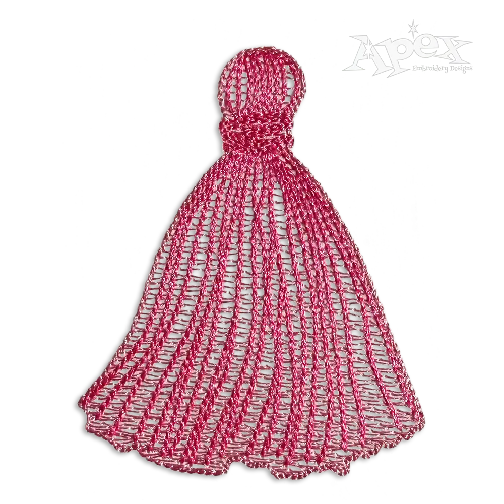School Gradutaion Cap Tassel Sketch Class of Machine Embroidery Design by Apex