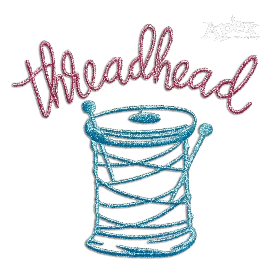 Threadhead Thread Head Sewing Needle Machine Embroidery Design