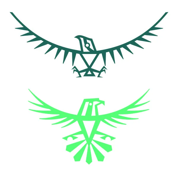 Tribal Eagle SVG Cuttable Design