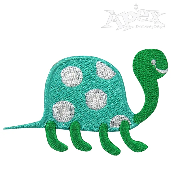 Turtle Embroidery Design #3