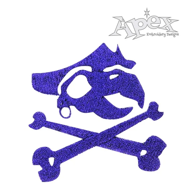 Turtle Pirate Embroidery Designs