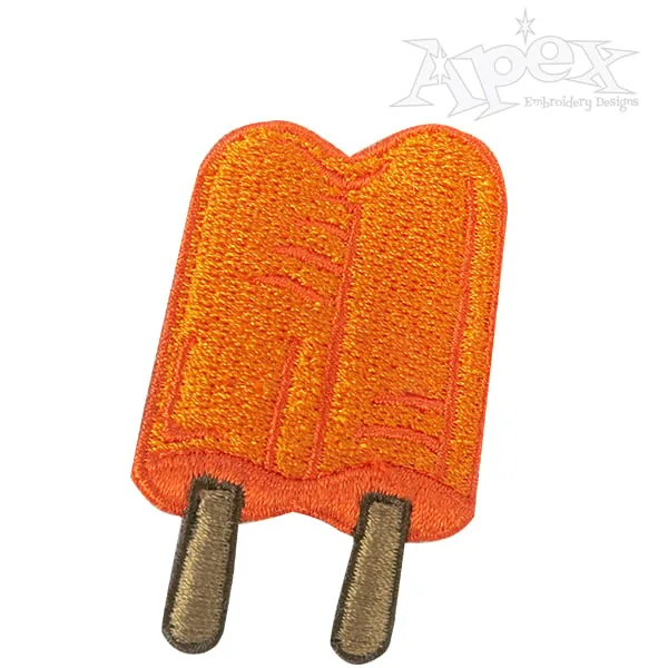 Twin Pop Embroidery Design