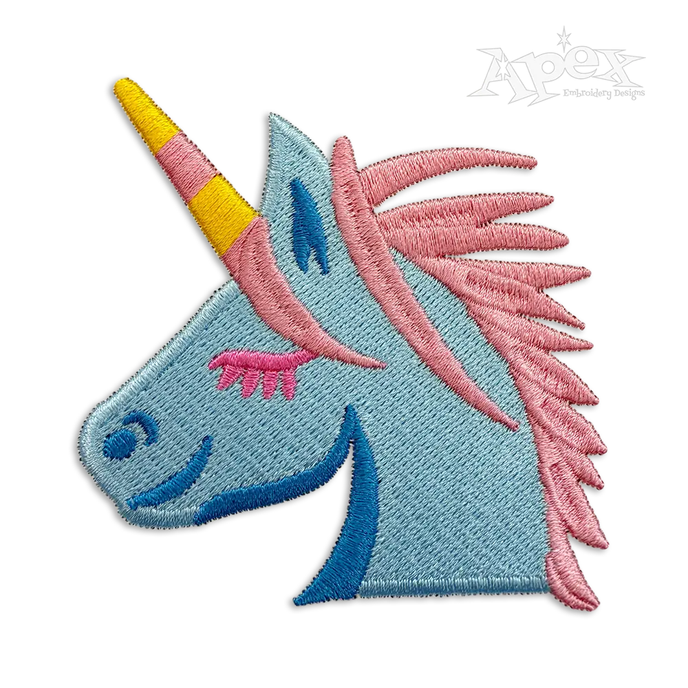 Unicorn Cute Magic Eye Macine Embroidery Design