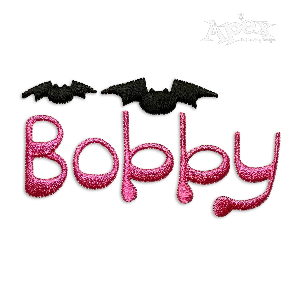 Voodoo Magic Machine Embroidery Font Design by Apex