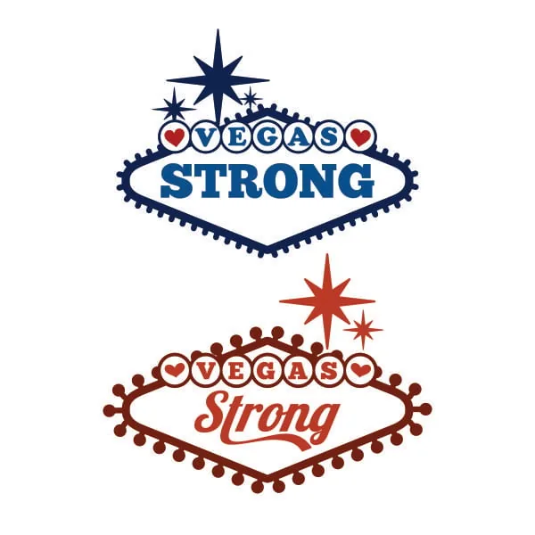 Vegas Strong SVG Cuttable Design
